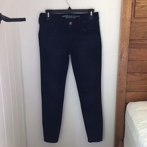 American Eagle super stretch super low jegging